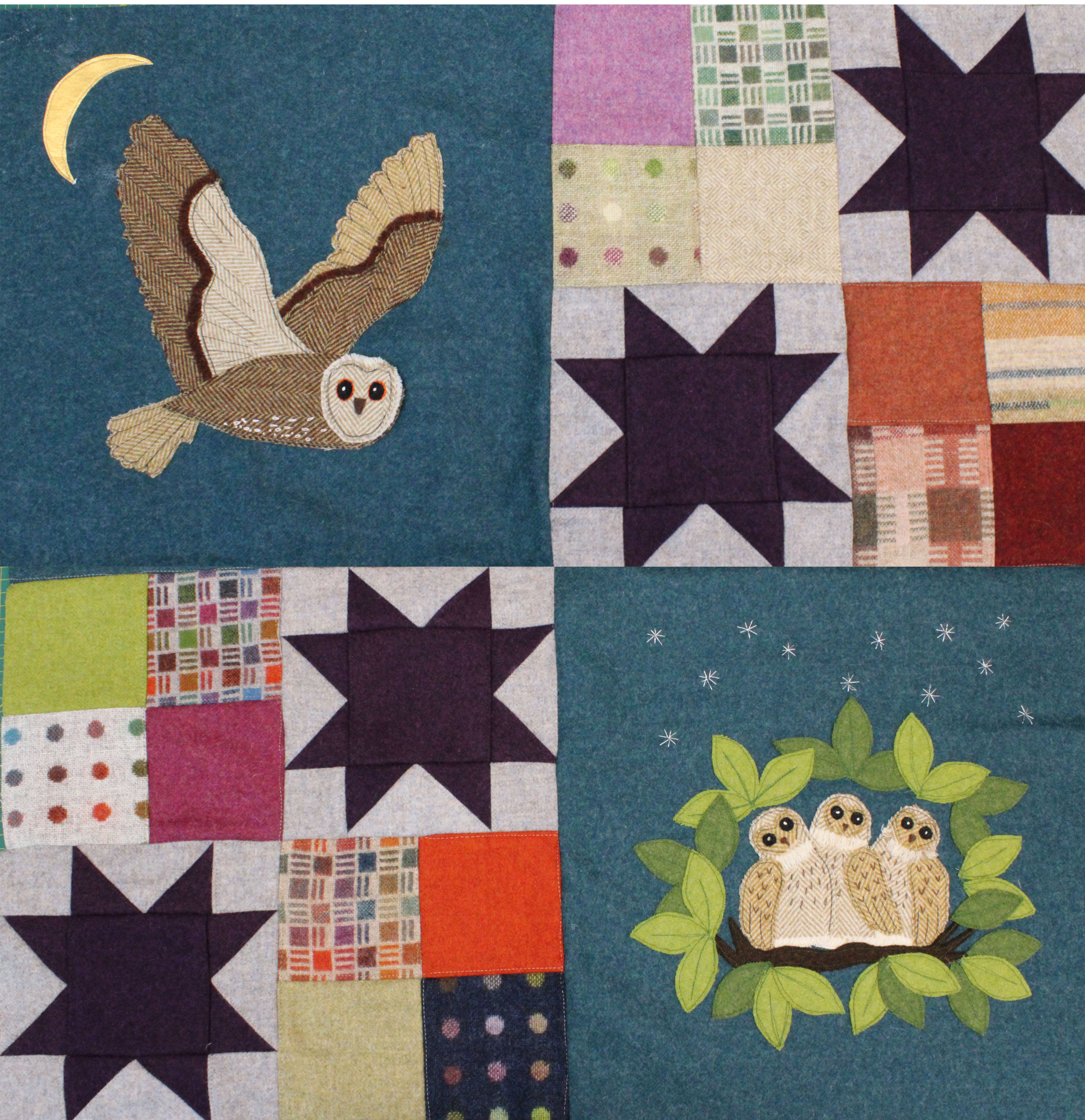 The Hootery throw, Sewing Pattern