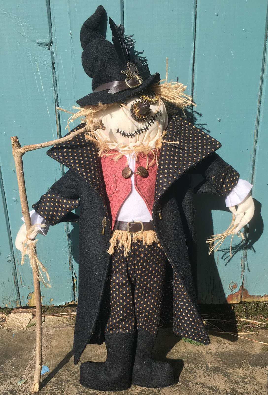 Seth Scarecrow Character Doll Sewing Kit