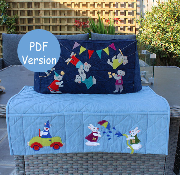 Send in the Clowns, Sewing Machine Mat Downloadable Sewing Pattern