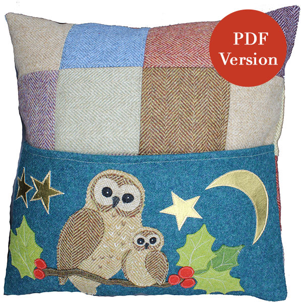 Precious Book Cushion Downloadable Sewing Pattern 