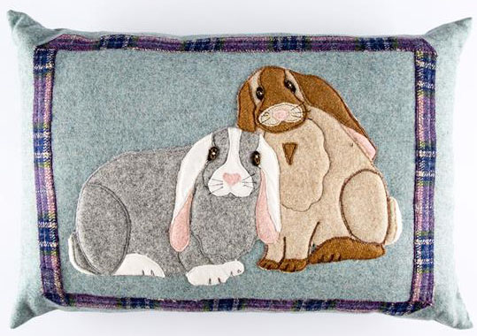 Bunny Bonkers Pillow Sewing pattern 