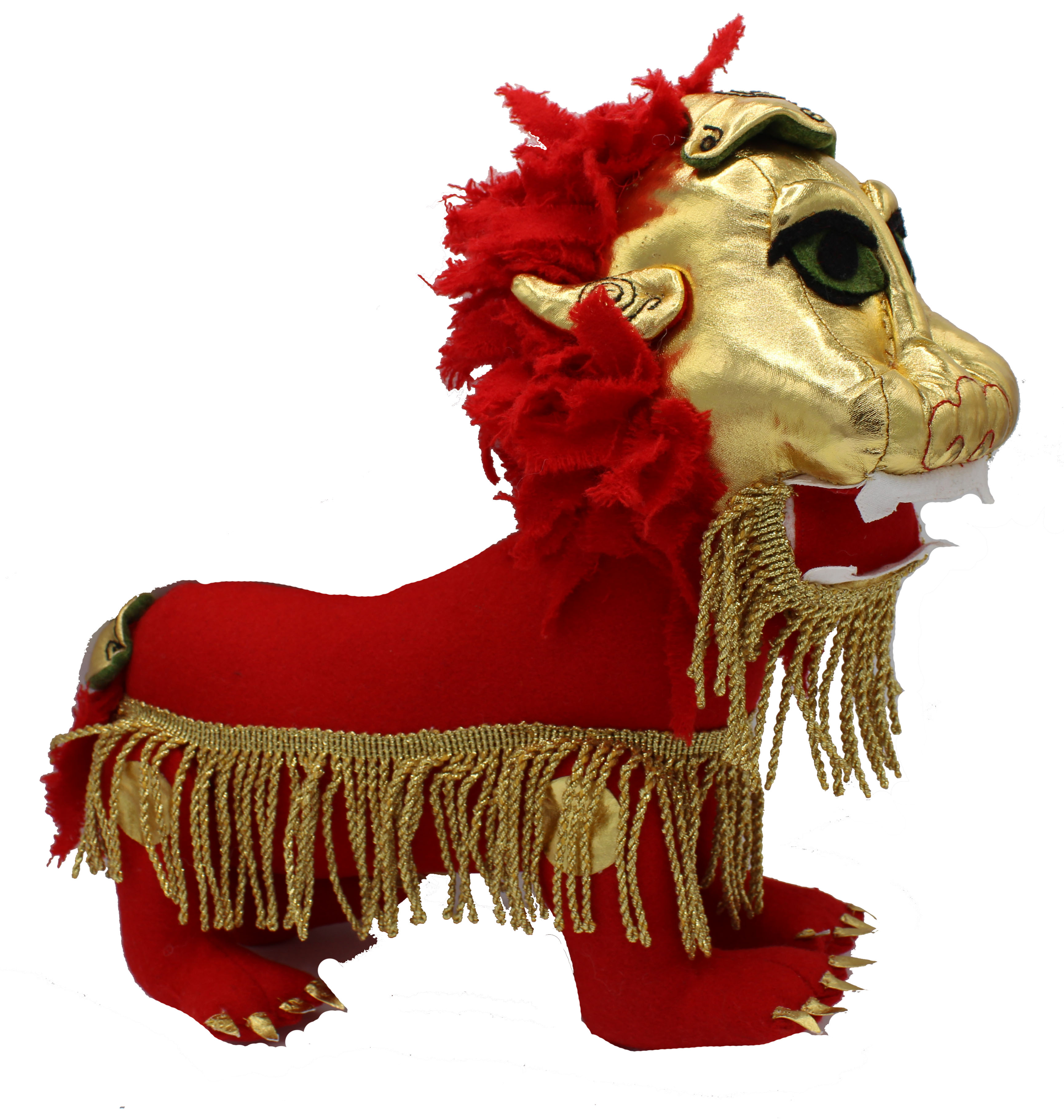 Chinese Lion Character Doll Sewing Kit