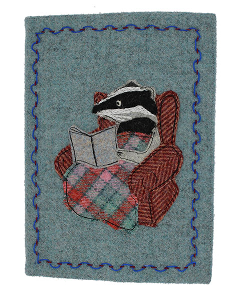Badger Times, Book cover Sewing Pattern