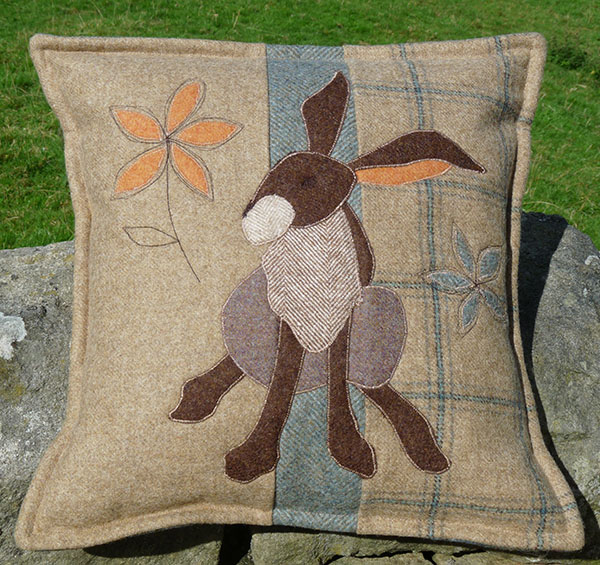 Hare Affair Cushion Sewing Pattern