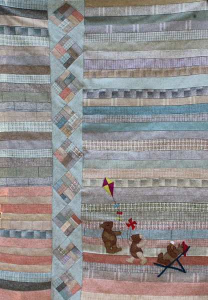 Beach life Scrappy Throw Sewing Pattern