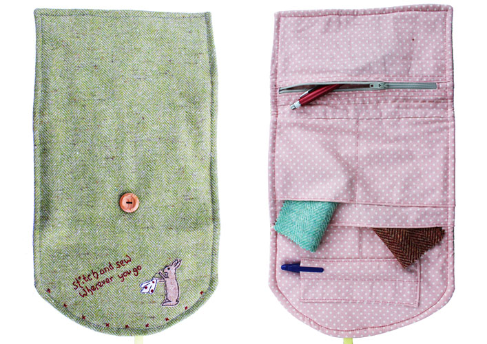 Stitch and Sew Wherever You Go Applique Purse Sewing Pattern