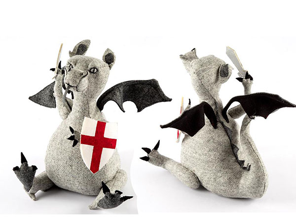 George Dragon Doorstop Sewing Pattern