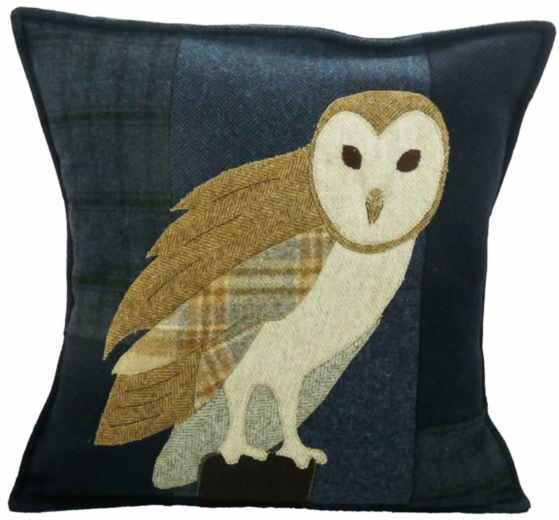 Night Patrol, Barn Owl  Cushion Sewing Pattern