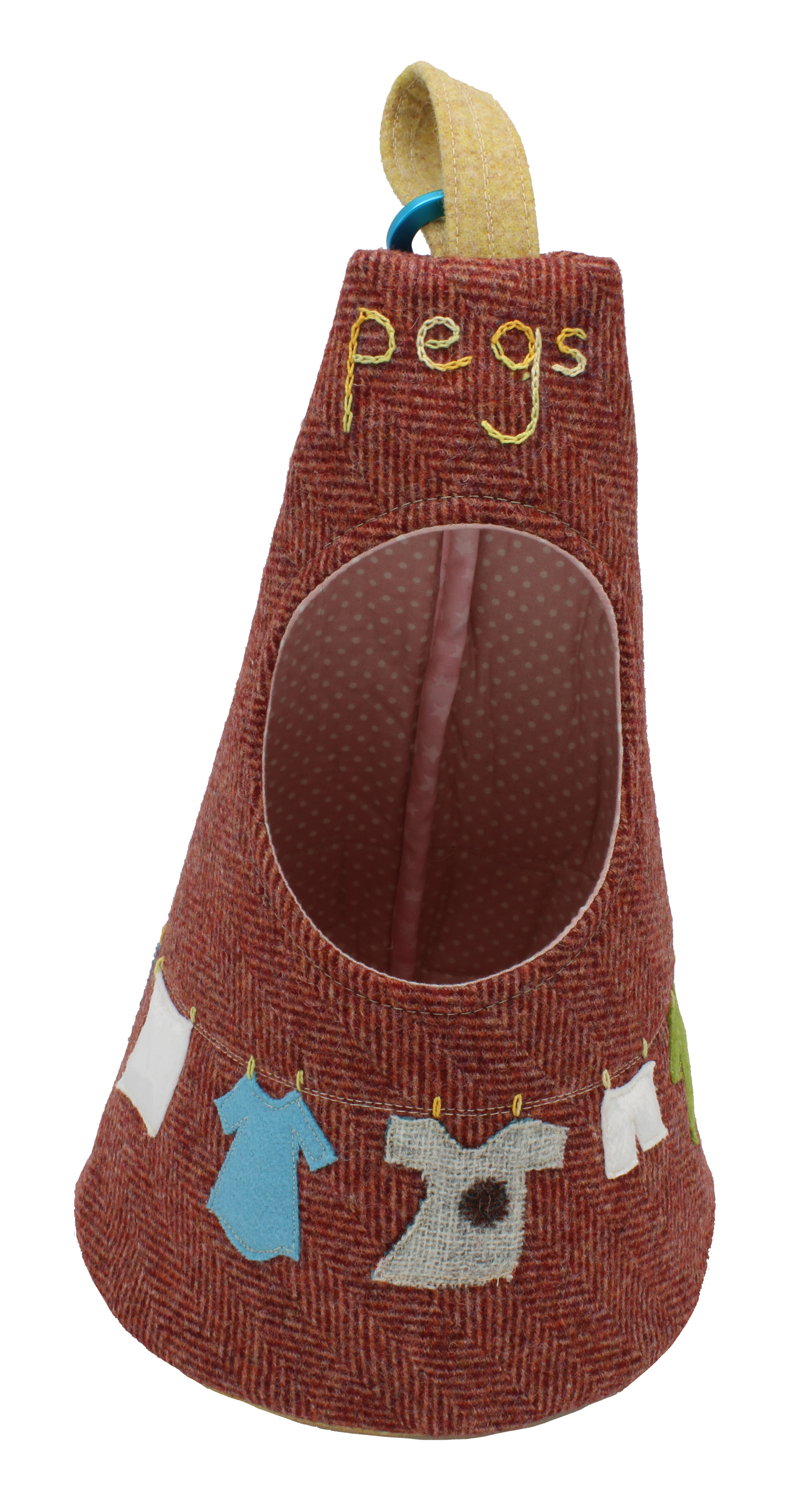 Conical Peg Bag Sewing Pattern 