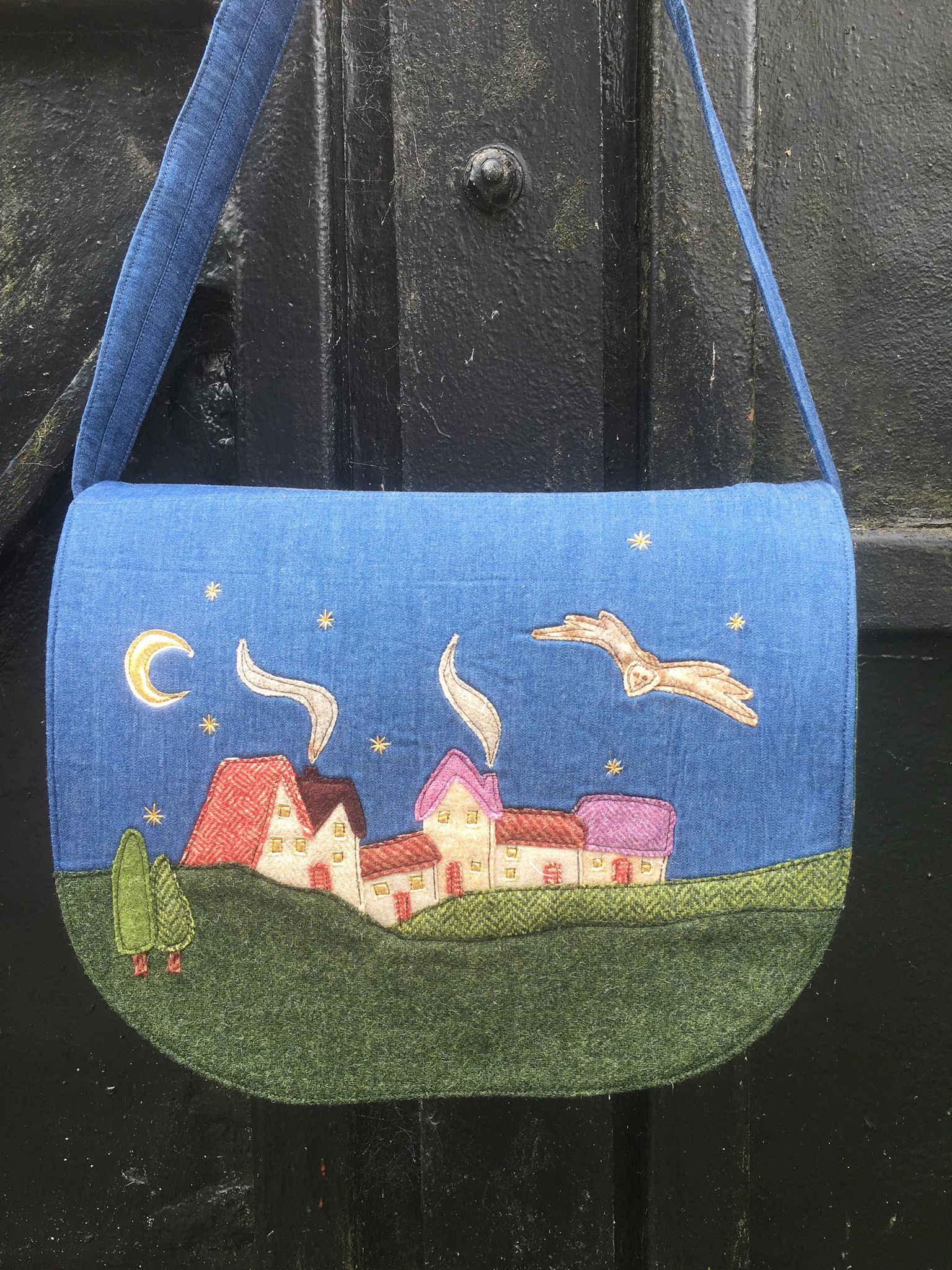 Night Time is Coming Handbag Sewing Pattern