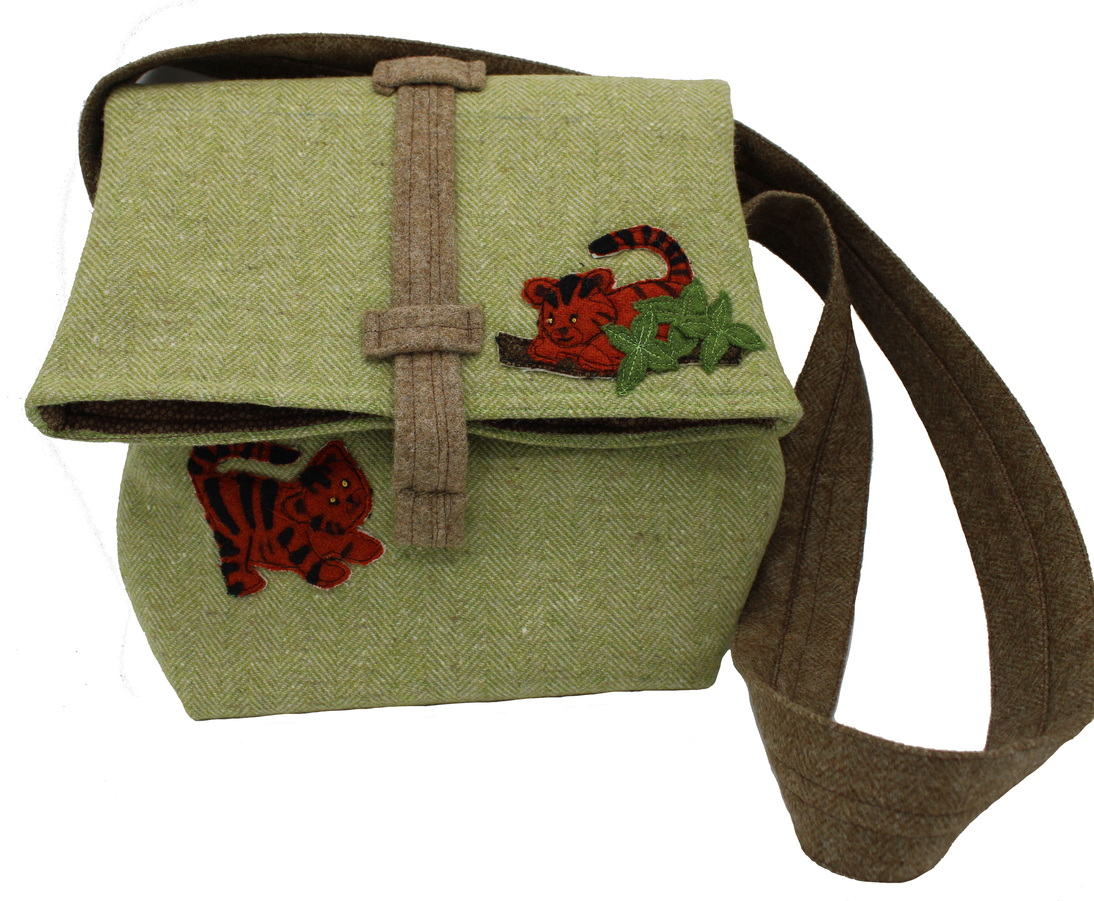 Tiger Feet Bag Sewing Pattern