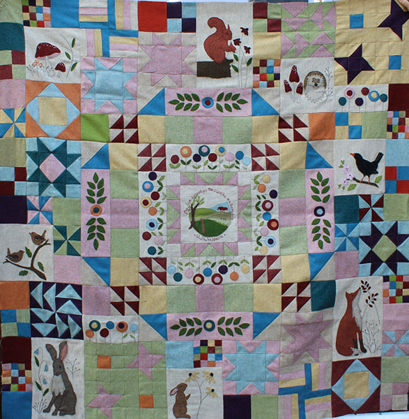 Lazy Days Block of the month Quilt