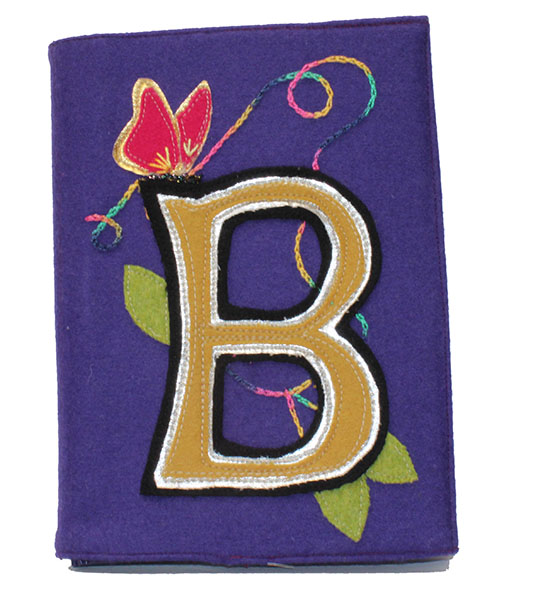 B is for Beautiful Book Cover  Sewing Pattern 