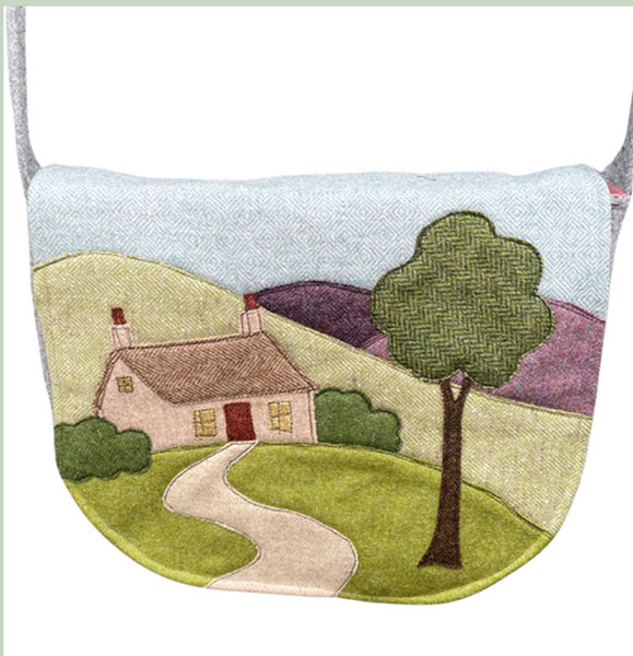 Escape to the Country Messenger Bag , Sewing Pattern