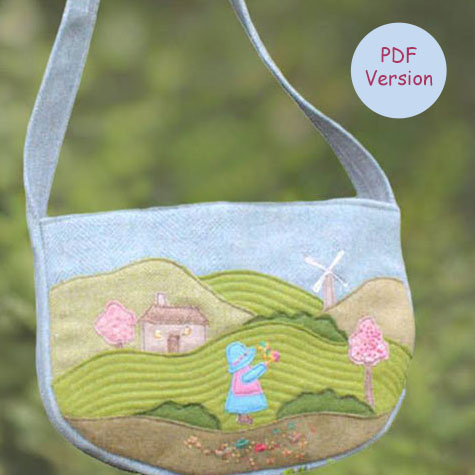 Sues Country Bag Sewing Pattern  Downloadable Version 