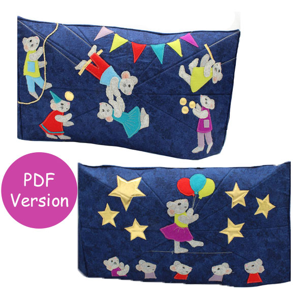 Flying trapeze Sewing Machine Cover Downloadable Sewing Pattern  