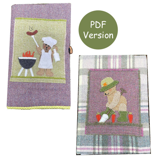 Teddy Time, Downloadable Pattern Pair
