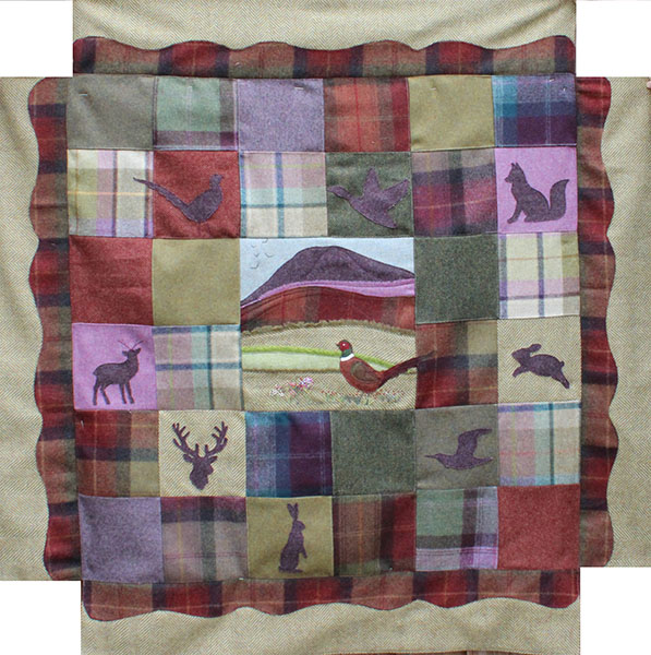 Countryside Throw Downloadable Sewing Pattern