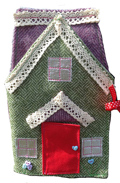 Sue's House Needle Case Sewing pattern 