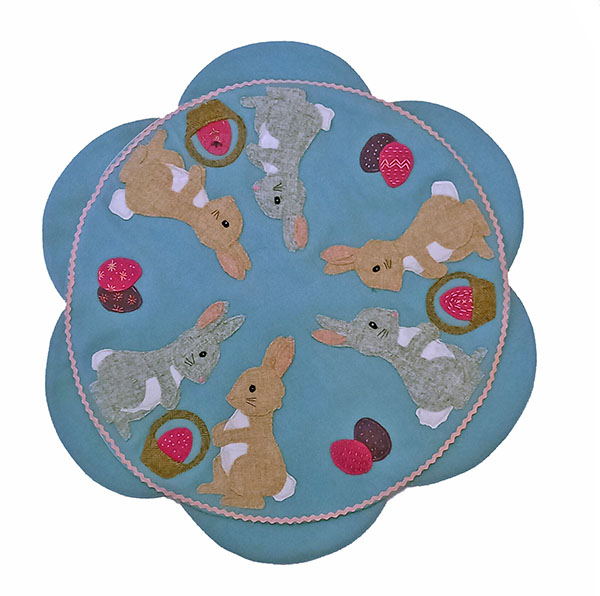 Bunny Candle Mat Sewing Pattern 