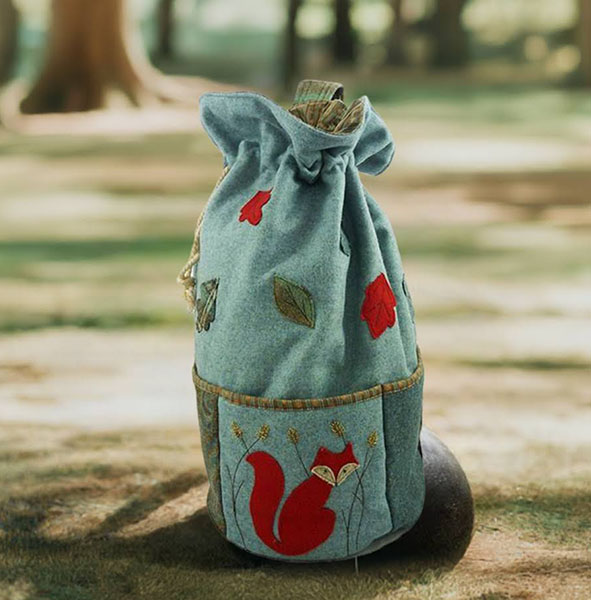 Crafty Little Fox Duffel Bag Sewing Pattern