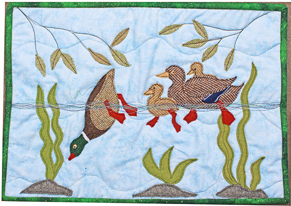 Bottoms Up! Duck Wall Hanging Sewing Pattern 