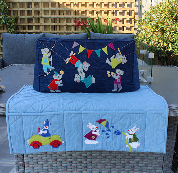 Send in the Clowns, Sewing Machine Mat Sewing Pattern