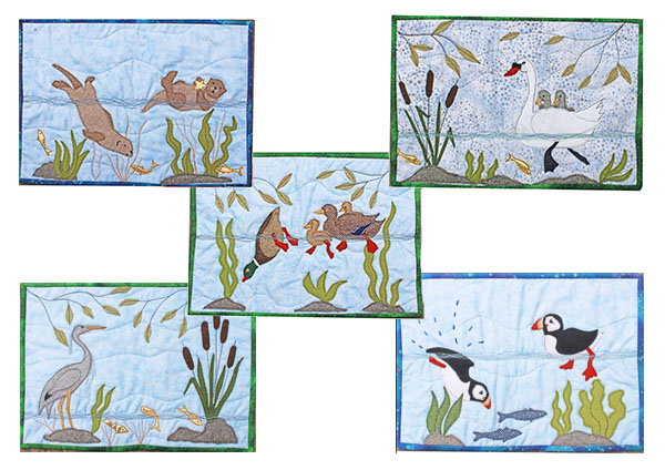 Splash! Five pattern Project Booklet