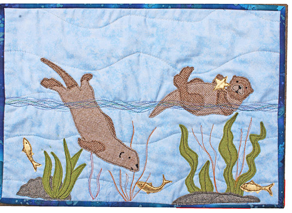 Otterly Beautiful Wall Hanging Sewing Pattern 