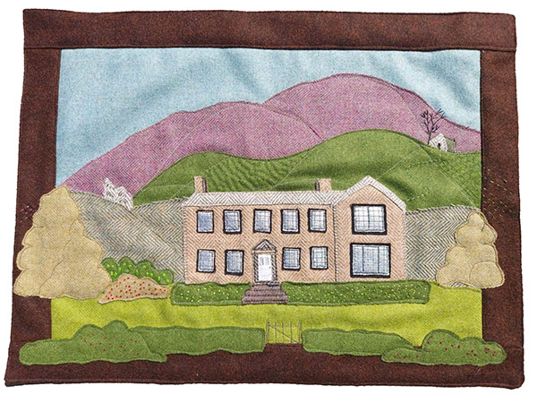 Bronte Parsonage Wall Hanging Sewing Pattern