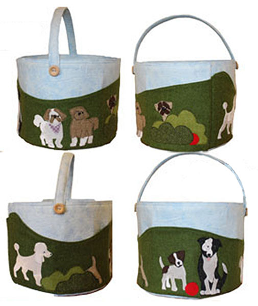 Puppy Love, Sewing Bucket, Sewing Pattern