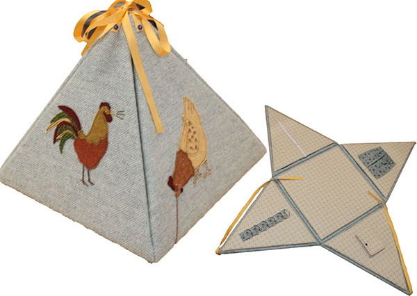 Pyramid Exploding Box Sewing Pattern  