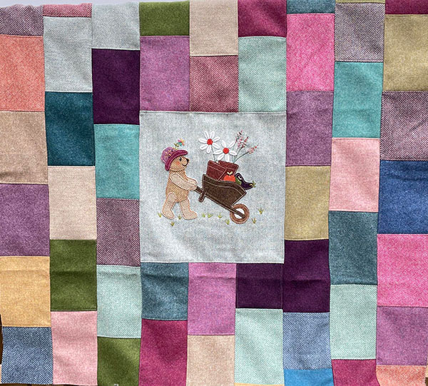 Scraptabulous Throw, Sewing Pattern
