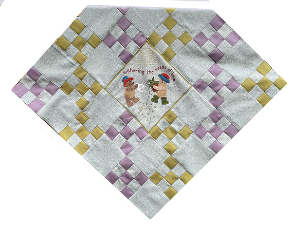 Sewing the Seeds Throw, Sewing Pattern