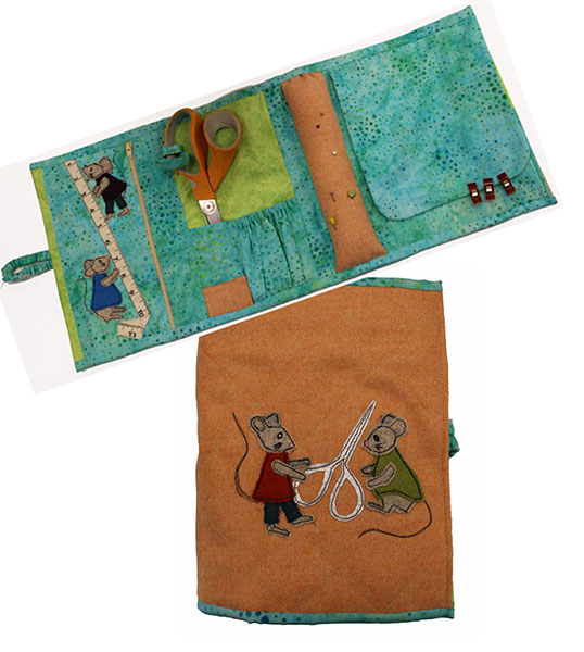 Embroiderers Sewing Roll Sewing Pattern 