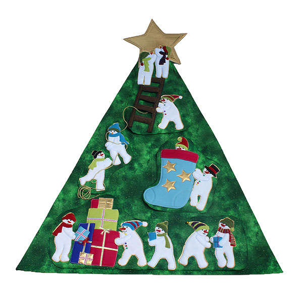 Trim Up North Christmas Decorations, Sewing Pattern  