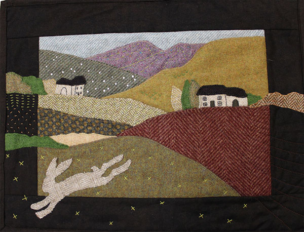 Hare and Hills textile Landscape Sewing Pattern