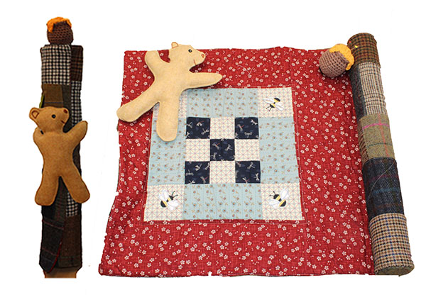 Up a Tree, Block and Fusible Web keeper Sewing Pattern  