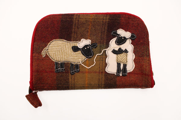 Baa Ram Ewe, Crochet Needle Case Sewing Pattern  