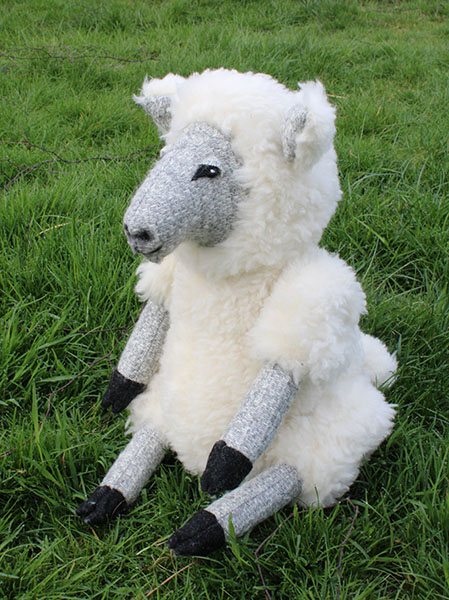 Colin the Sheep Character Doll Sewing Pattern
