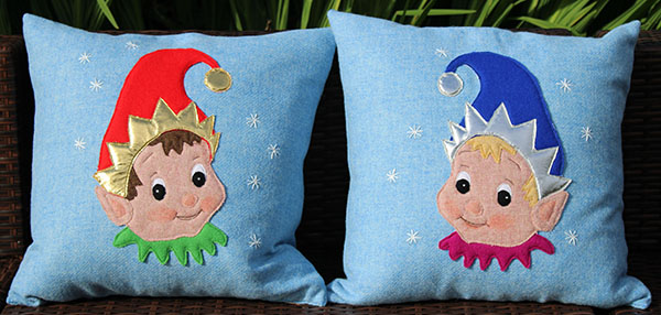 Elf Cushion Sewing Pattern