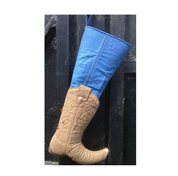 Ho Ho Hoedown, Christmas Stocking Sewing Pattern