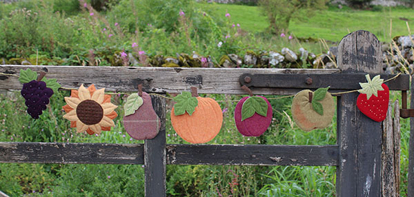 Harvest Bunting Sewing Pattern