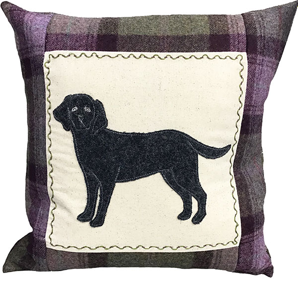 I love Labradors, Cushion Sewing Pattern