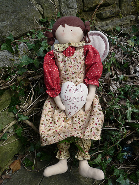 Angelica Angel Doll Sewing Pattern