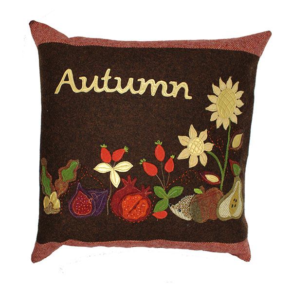 Autumn Serenade 18" Cushion, Sewing Pattern