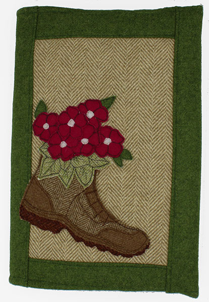 Daisy Roots, Garden Journal Book Cover Sewing Pattern