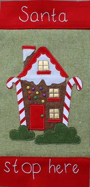 Santa Stop Here Sewing Pattern