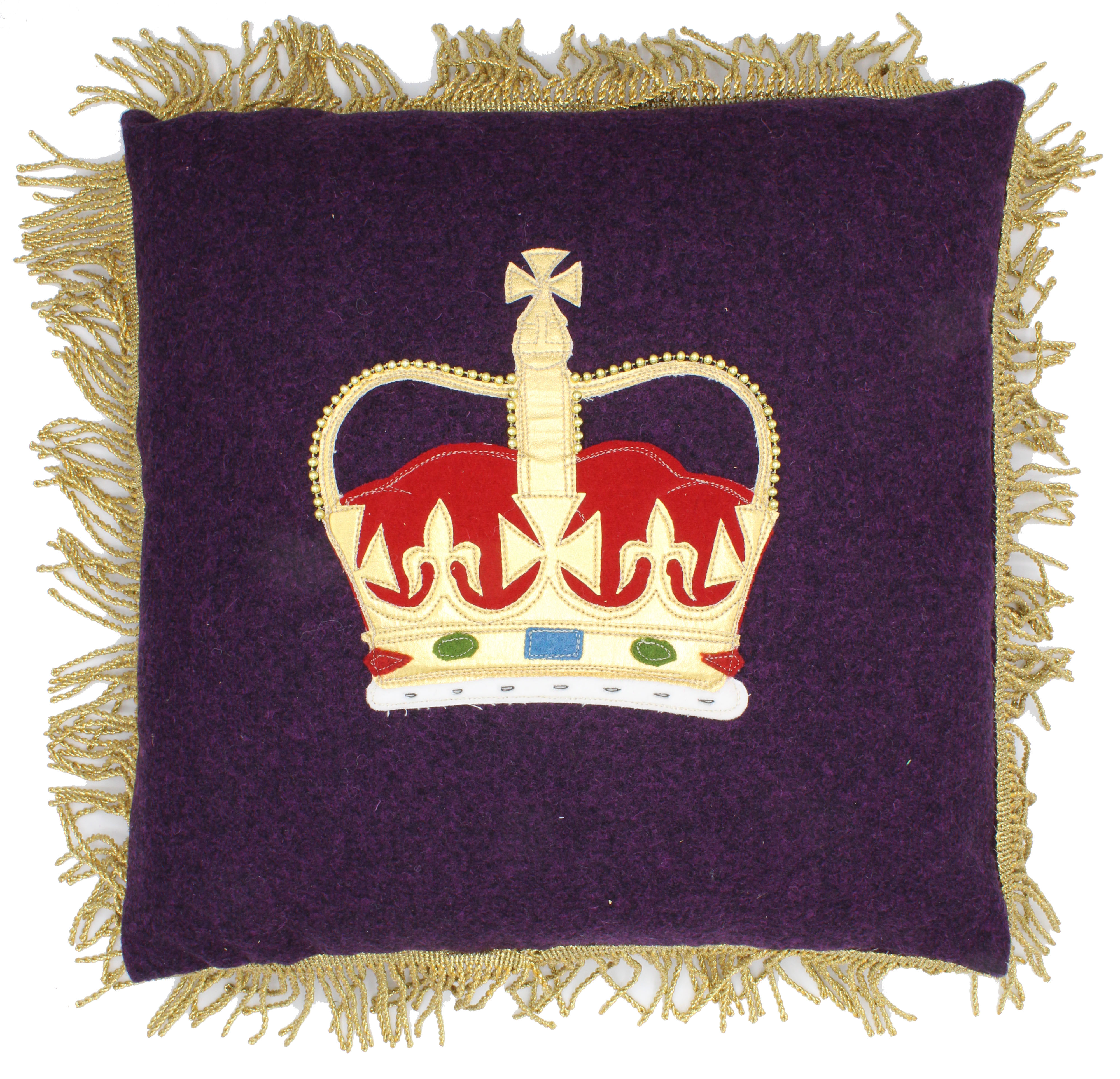 Rule Britannia Crown Cushion Sewing Pattern 