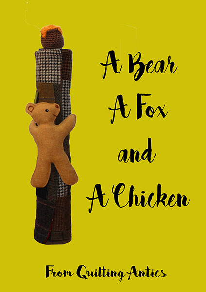 A Bear, a Fox and a Chicken Pattern Booklet